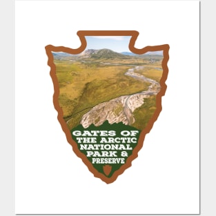 Gates of the Arctic National Park & Preserve arrowhead Posters and Art